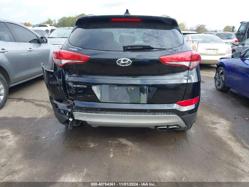 2018 Hyundai Tucson Value VIN: KM8J33A22JU810653 Lot: 40754361