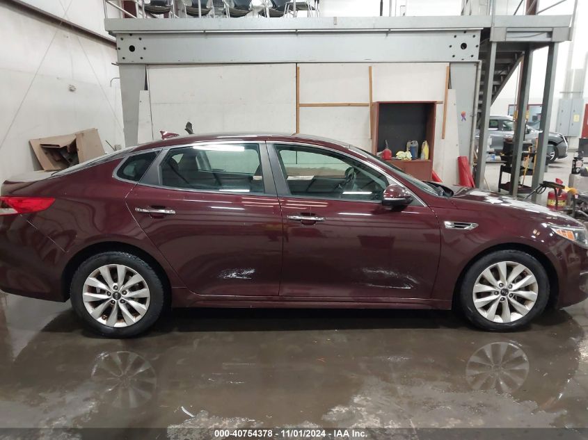 2017 Kia Optima Lx VIN: 5XXGT4L30HG173255 Lot: 40754378