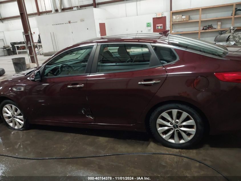 2017 Kia Optima Lx VIN: 5XXGT4L30HG173255 Lot: 40754378