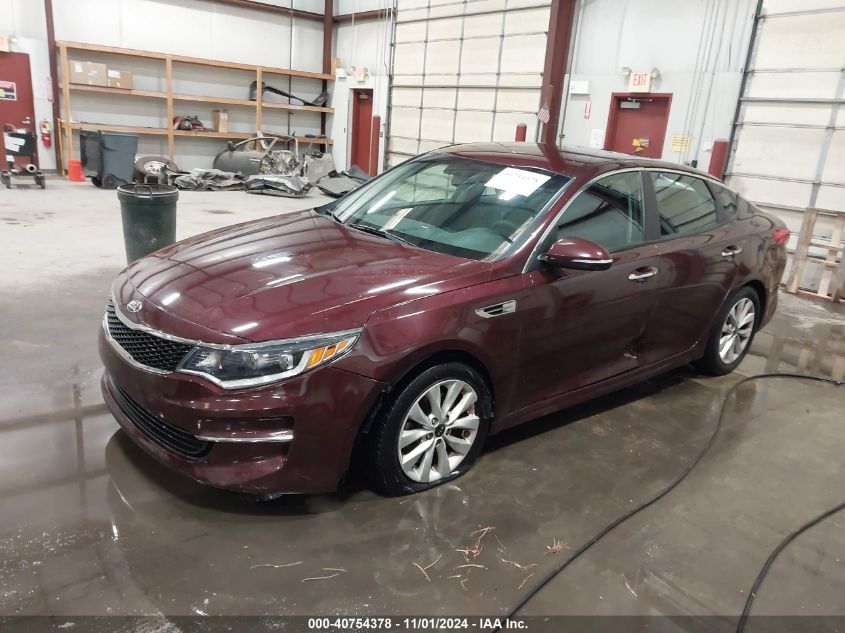 VIN 5XXGT4L30HG173255 2017 KIA OPTIMA no.2