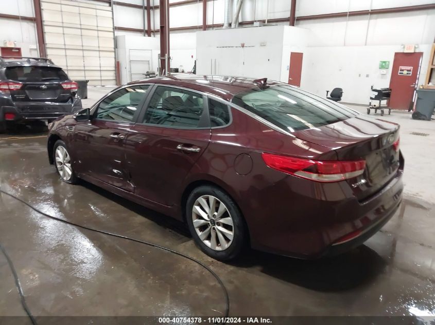 VIN 5XXGT4L30HG173255 2017 KIA OPTIMA no.3