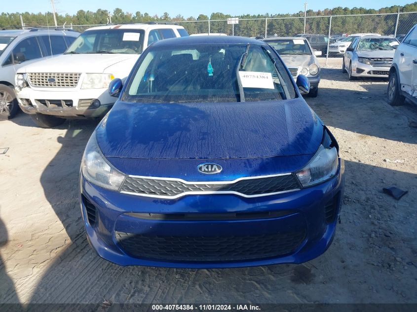 2018 Kia Rio S VIN: 3KPA24AB6JE136809 Lot: 40754384