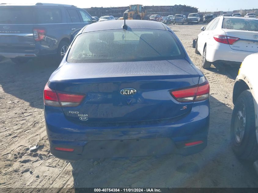 2018 Kia Rio S VIN: 3KPA24AB6JE136809 Lot: 40754384