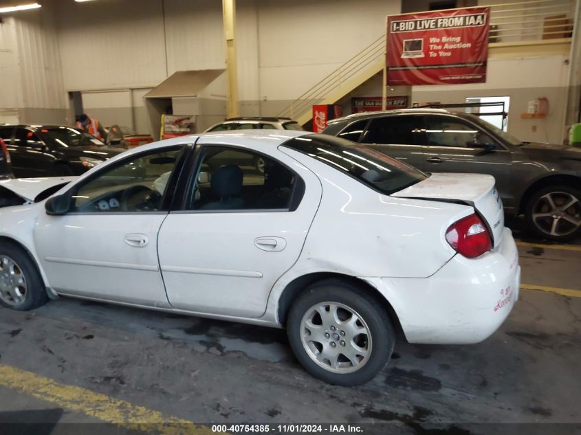 2005 Dodge Neon Sxt VIN: 1B3ES56C65D267546 Lot: 40754385