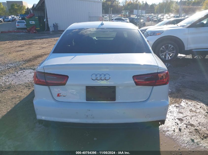 2016 Audi S6 4.0T Premium Plus VIN: WAUH2AFC4GN169694 Lot: 40754395