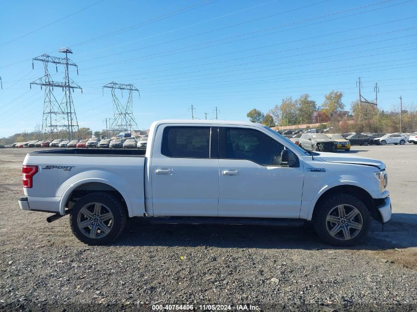 2018 Ford F-150 Xlt VIN: 1FTEW1EP9JFE13291 Lot: 40754406