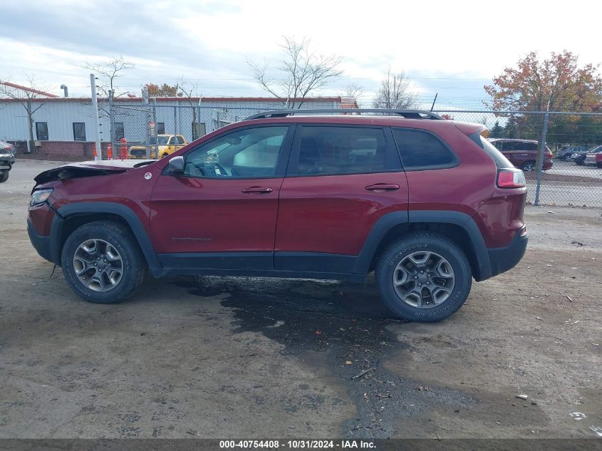 2019 Jeep Cherokee Trailhawk 4X4 VIN: 1C4PJMBX6KD378848 Lot: 40754408