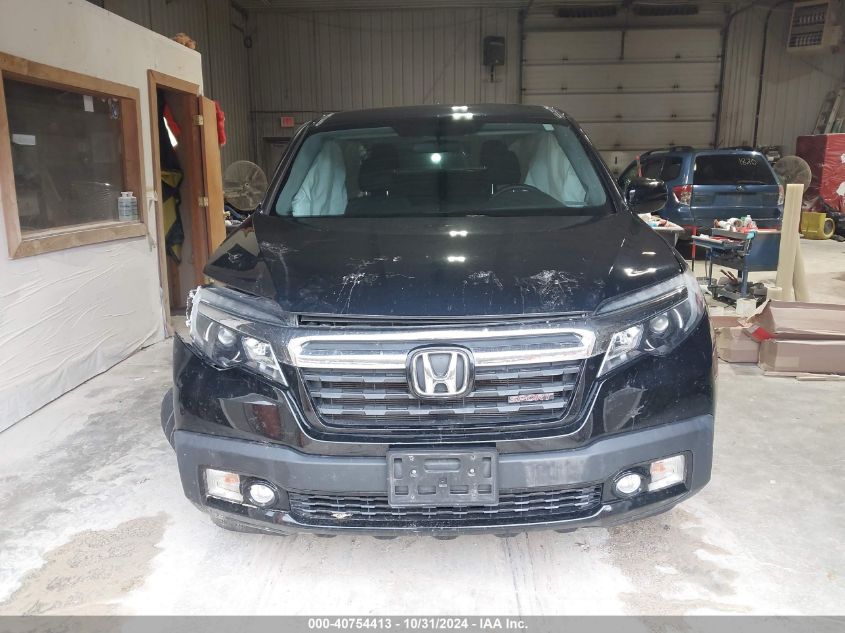 2019 Honda Ridgeline Sport VIN: 5FPYK3F1XKB046591 Lot: 40754413