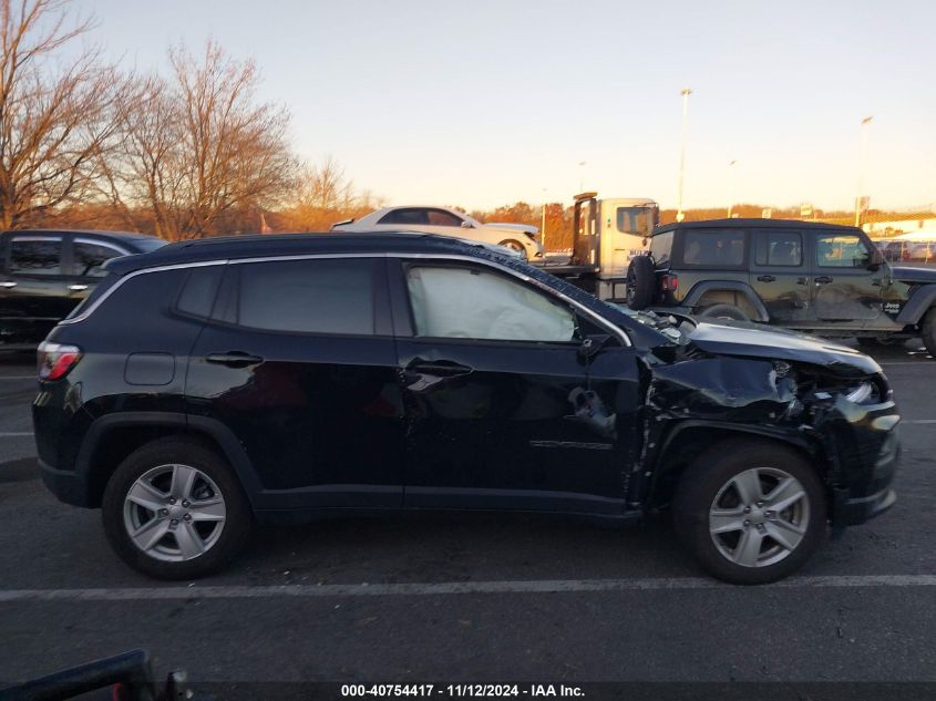 2022 Jeep Compass Latitude 4X4 VIN: 3C4NJDBB7NT215684 Lot: 40754417