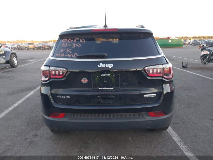 2022 Jeep Compass Latitude 4X4 VIN: 3C4NJDBB7NT215684 Lot: 40754417