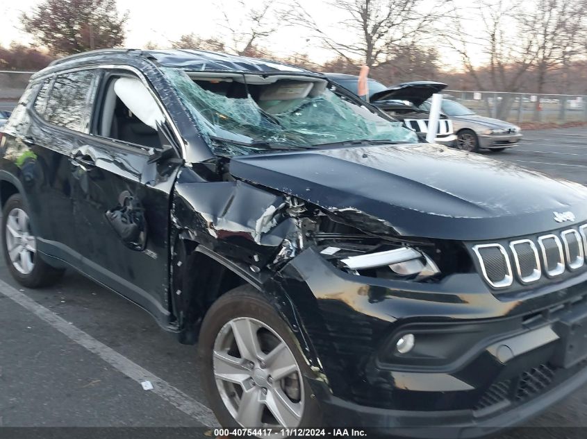 2022 Jeep Compass Latitude 4X4 VIN: 3C4NJDBB7NT215684 Lot: 40754417