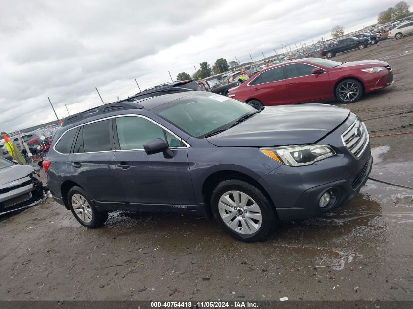 2016 Subaru Outback 2.5I Premium VIN: 4S4BSBCC9G3278128 Lot: 40754418