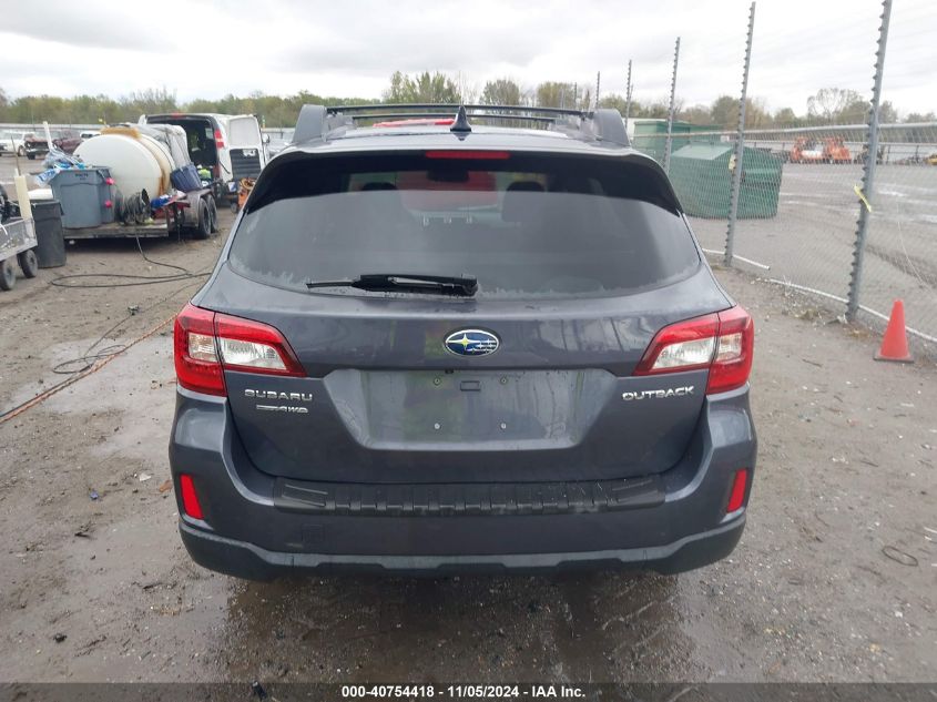 2016 Subaru Outback 2.5I Premium VIN: 4S4BSBCC9G3278128 Lot: 40754418