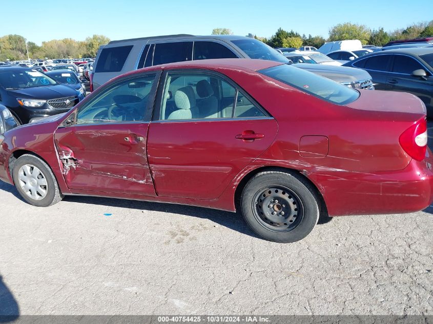 2003 Toyota Camry Le VIN: 4T1BE32K53U193054 Lot: 40754425