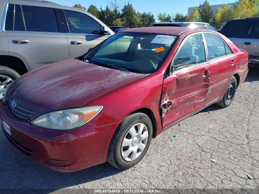 2003 Toyota Camry Le VIN: 4T1BE32K53U193054 Lot: 40754425