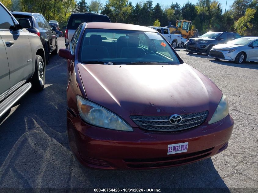 2003 Toyota Camry Le VIN: 4T1BE32K53U193054 Lot: 40754425