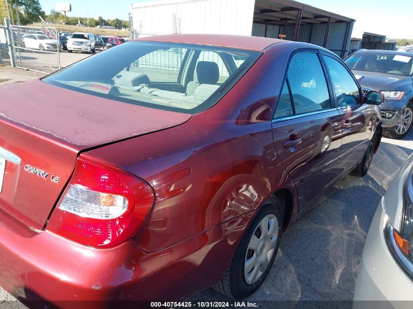 2003 Toyota Camry Le VIN: 4T1BE32K53U193054 Lot: 40754425