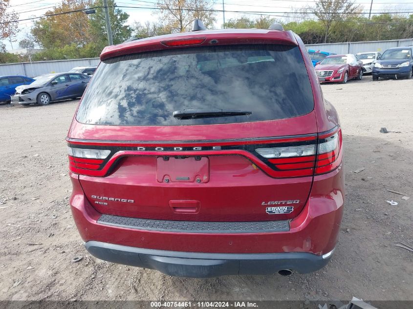 2015 Dodge Durango Limited VIN: 1C4RDJDG5FC837830 Lot: 40754461