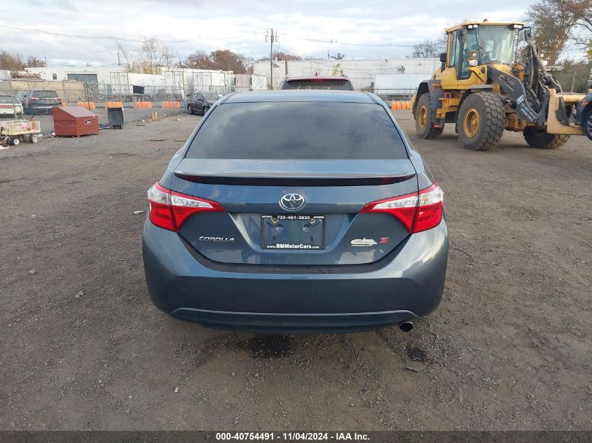 2016 Toyota Corolla S Plus VIN: 2T1BURHE8GC693854 Lot: 40754491