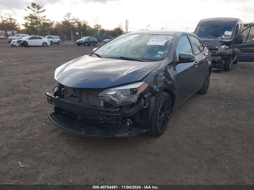 2016 Toyota Corolla S Plus VIN: 2T1BURHE8GC693854 Lot: 40754491