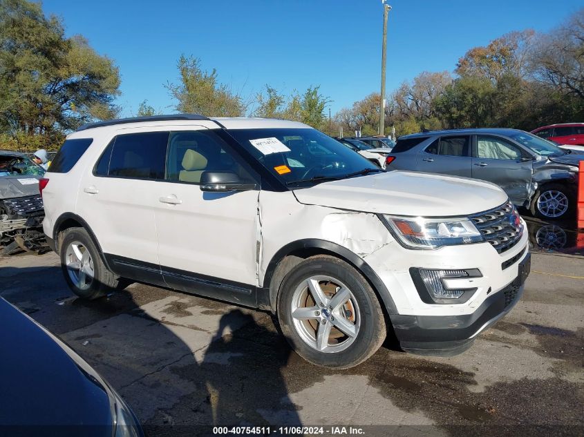 2016 Ford Explorer Xlt VIN: 1FM5K8D84GGA07934 Lot: 40754511