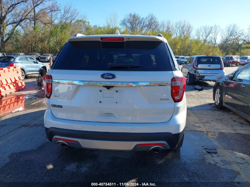 2016 Ford Explorer Xlt VIN: 1FM5K8D84GGA07934 Lot: 40754511