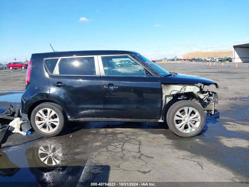 2014 Kia Soul + VIN: KNDJP3A52E7083862 Lot: 40754523