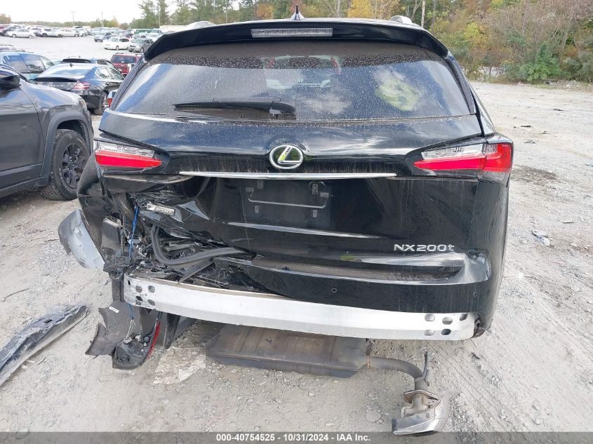 2017 Lexus Nx 200T F Sport VIN: JTJBARBZXH2141239 Lot: 40754525