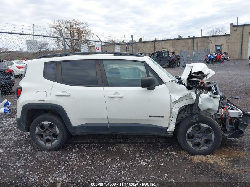 2017 Jeep Renegade Sport VIN: ZACCJBAB4HPE65781 Lot: 40754539