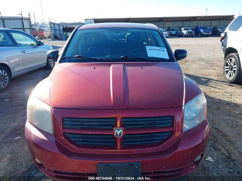 2009 Dodge Caliber Sxt VIN: 1B3HB48A39D180387 Lot: 40754546