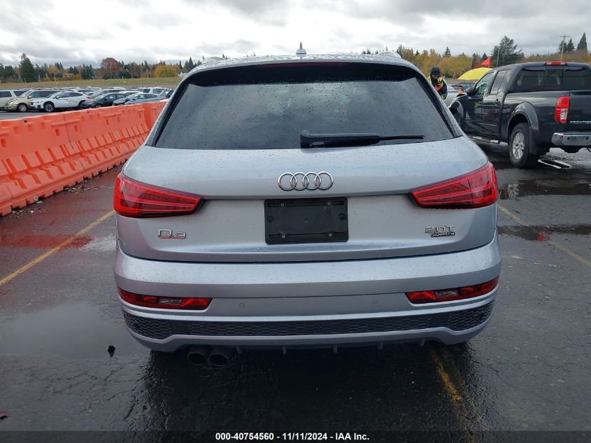 2017 Audi Q3 2.0T Premium VIN: WA1GCCFS8HR001172 Lot: 40754560