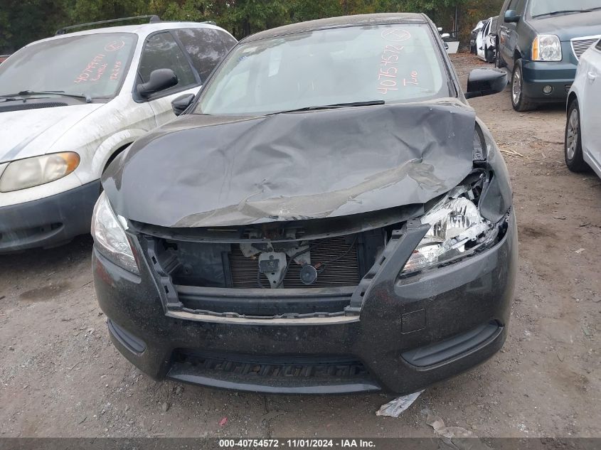 2014 Nissan Sentra S VIN: 3N1AB7AP1EY252875 Lot: 40754572