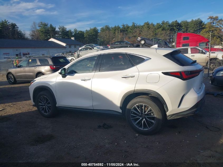 2022 Lexus Nx 350 Premium VIN: JTJGGCEZ5N5002949 Lot: 40754592