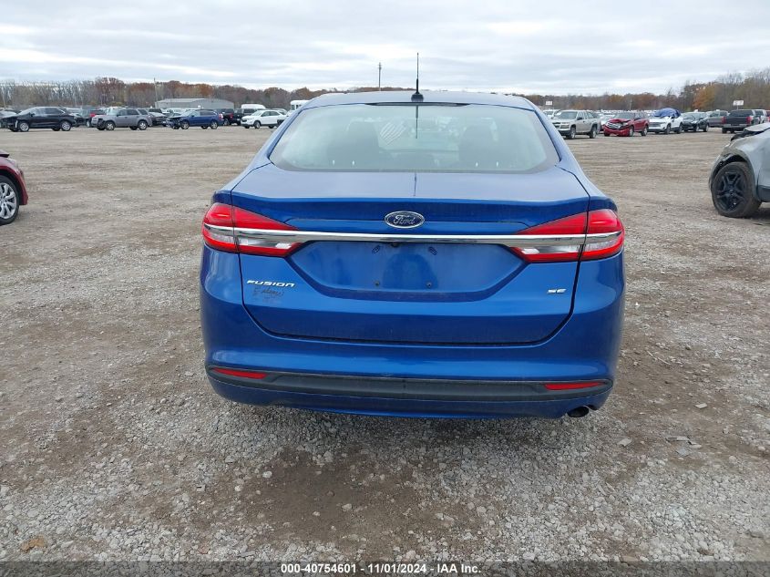 2017 Ford Fusion Se VIN: 3FA6P0H73HR134705 Lot: 40754601