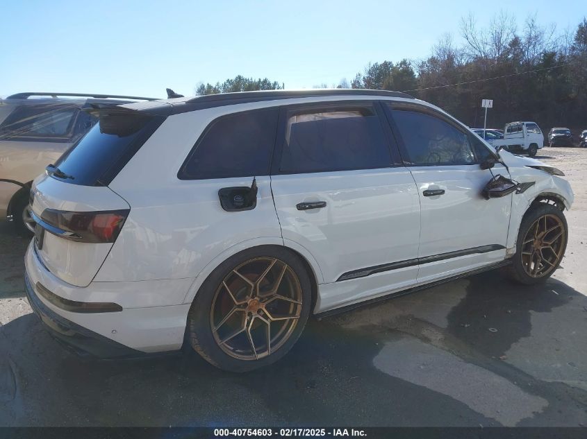 2020 Audi Sq7 Prestige Tfsi Quattro Tiptronic VIN: WA1VWAF75LD013350 Lot: 40754603