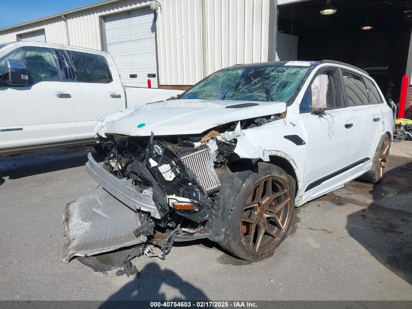 2020 Audi Sq7 Prestige Tfsi Quattro Tiptronic VIN: WA1VWAF75LD013350 Lot: 40754603