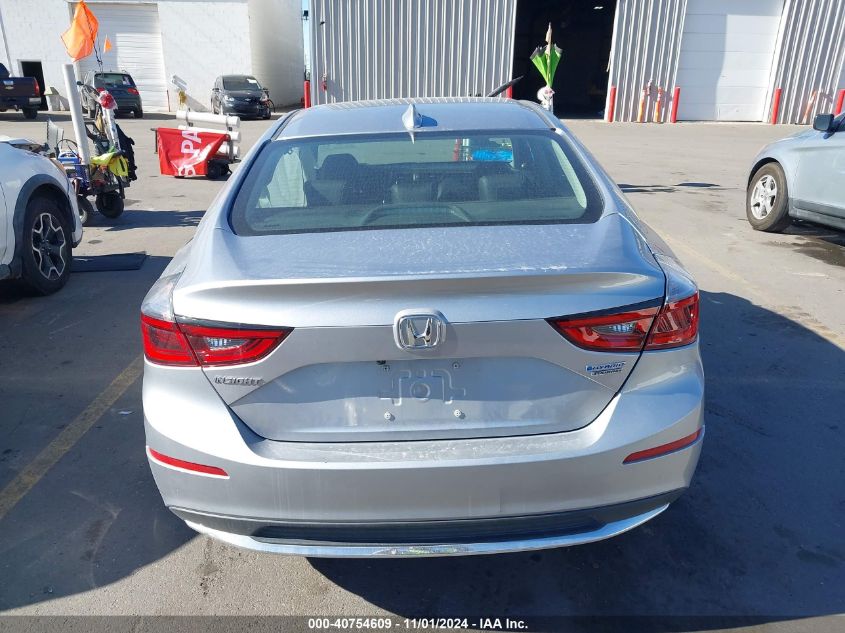 2019 Honda Insight Touring VIN: 19XZE4F91KE003036 Lot: 40754609