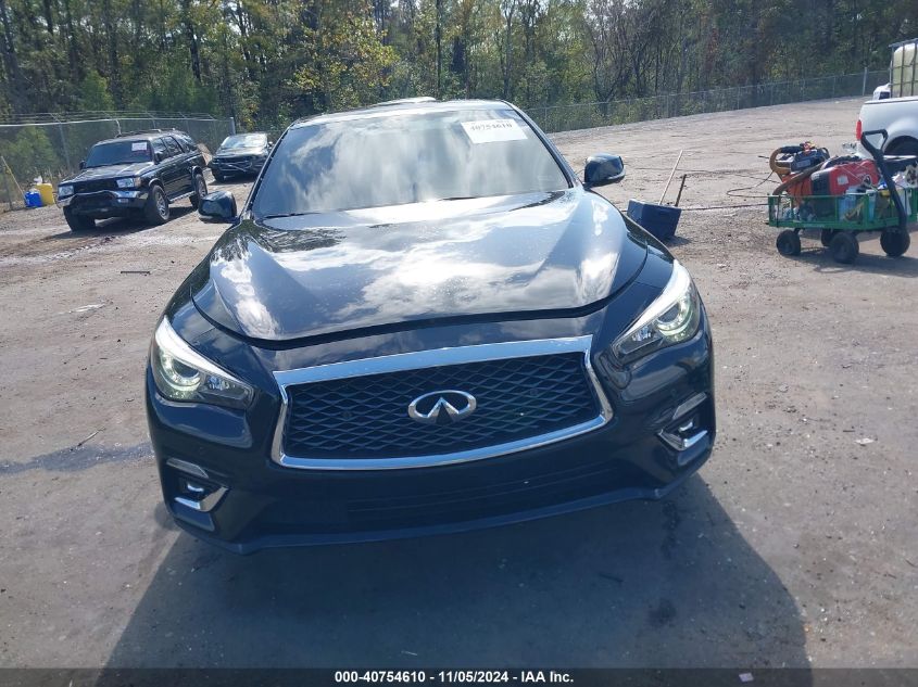 2020 Infiniti Q50 Luxe VIN: JN1EV7APXLM200492 Lot: 40754610