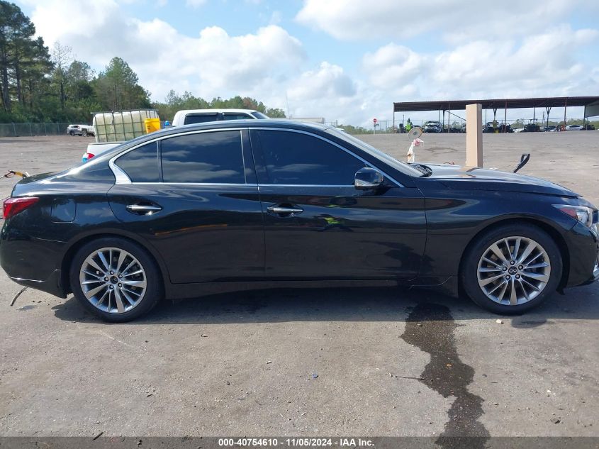 2020 Infiniti Q50 Luxe VIN: JN1EV7APXLM200492 Lot: 40754610