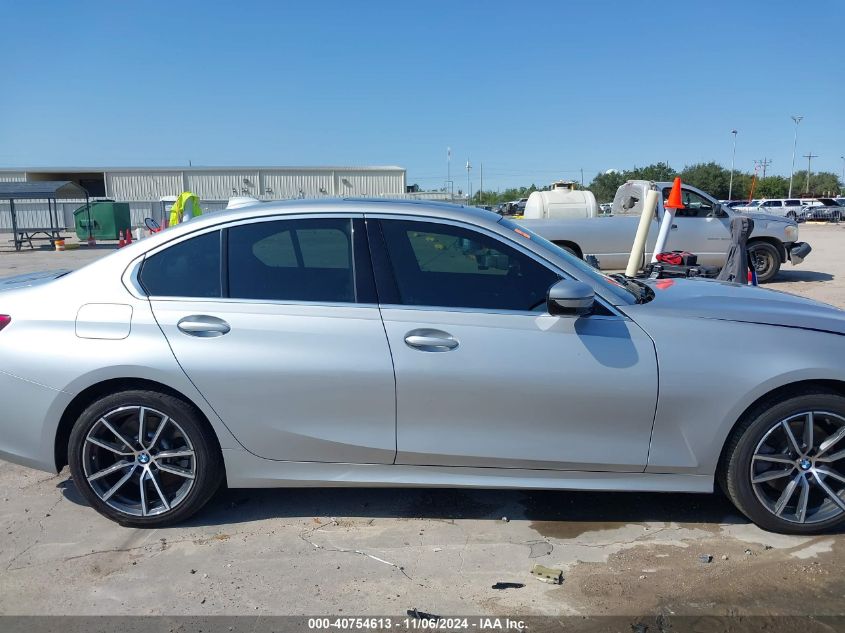 2019 BMW 330I VIN: WBA5R1C52KAK12515 Lot: 40754613