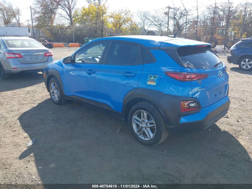 VIN KM8K12AA3LU418747 2020 Hyundai Kona, SE no.3