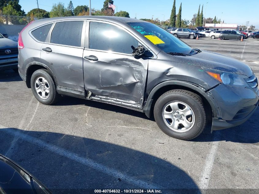 2013 Honda Cr-V Lx VIN: 3CZRM3H33DG711098 Lot: 40754632