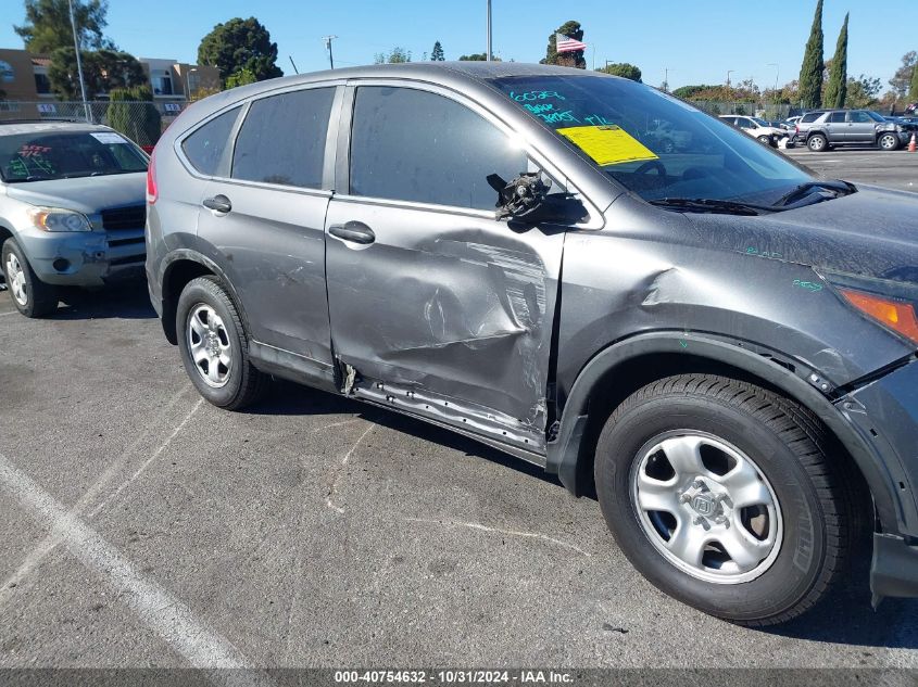 2013 Honda Cr-V Lx VIN: 3CZRM3H33DG711098 Lot: 40754632