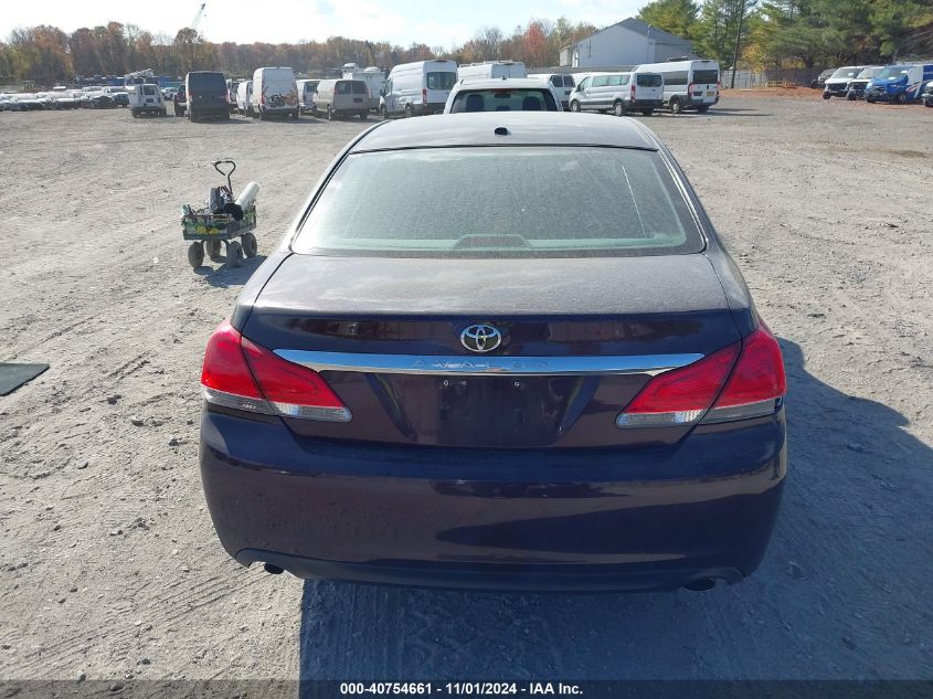 2011 Toyota Avalon Limited VIN: 4T1BK3DB2BU376772 Lot: 40754661