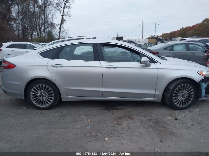 2016 Ford Fusion Titanium VIN: 3FA6P0K92GR151651 Lot: 40754683