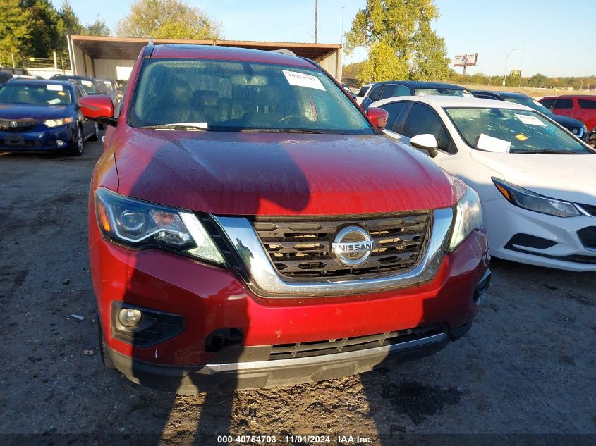 2017 Nissan Pathfinder Platinum VIN: 5N1DR2MN3HC911793 Lot: 40754703