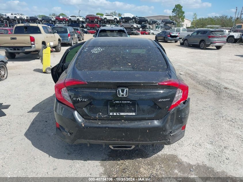 2020 Honda Civic Sport VIN: 2HGFC2F81LH518386 Lot: 40754706