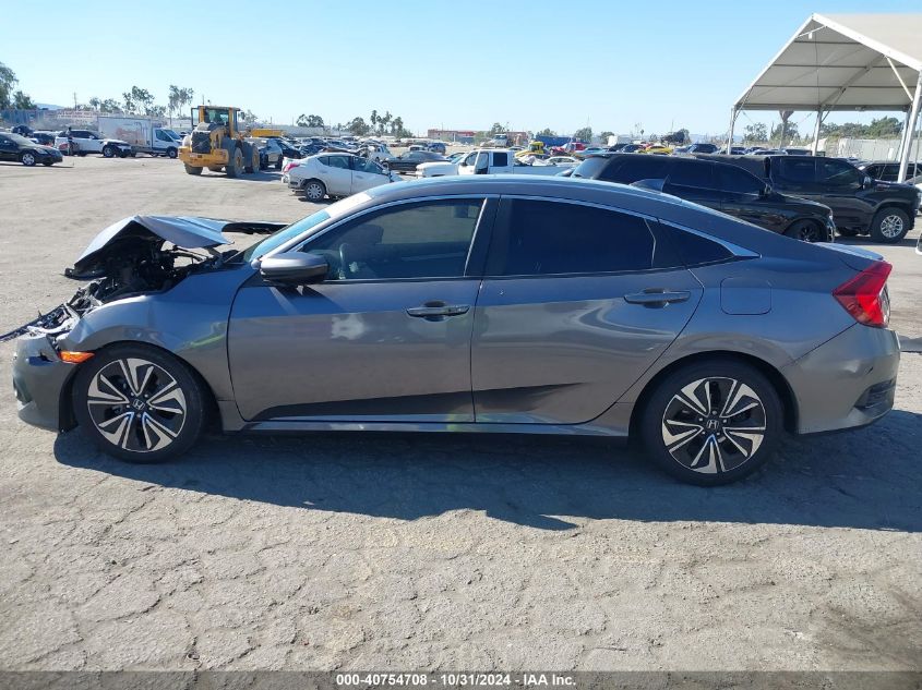 2018 Honda Civic Ex-T VIN: JHMFC1F3XJX040845 Lot: 40754708