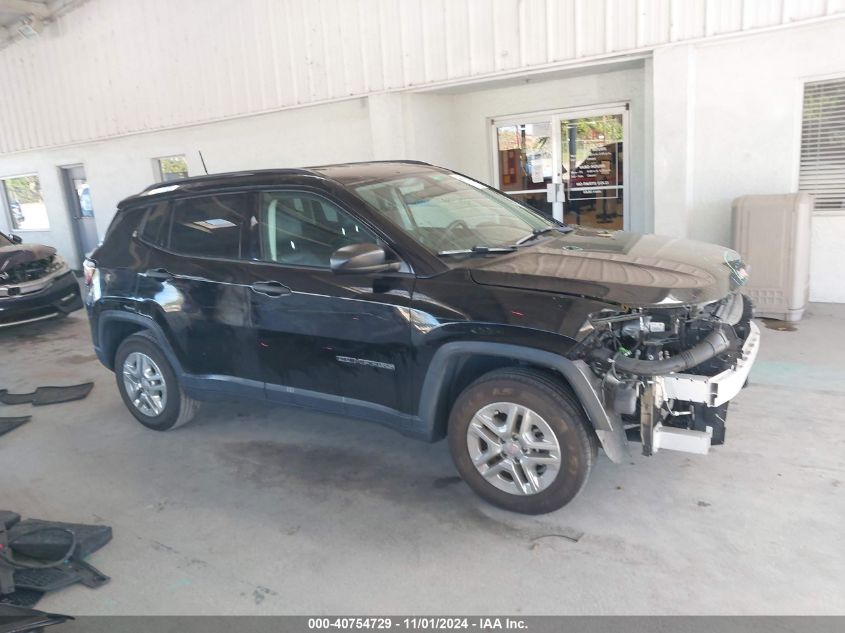 2018 Jeep Compass Sport Fwd VIN: 3C4NJCAB4JT5026 Lot: 40754729