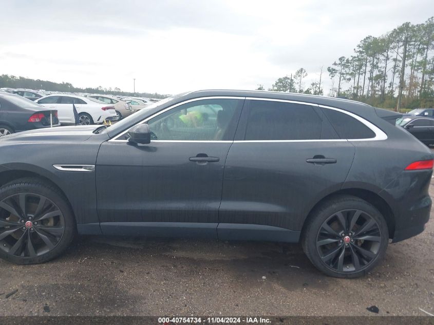 2019 Jaguar F-Pace 30T Portfolio VIN: SADCN2GX4KA364808 Lot: 40754734